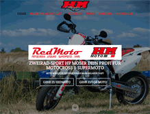Tablet Screenshot of hm-racing.ch